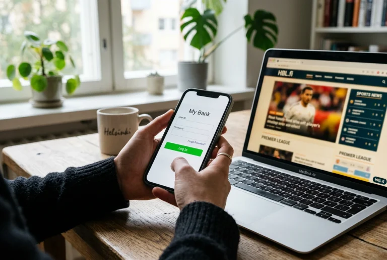 Trustly-talletuksen vaiheet vedonlyöntisivulla suomalaiselle pelaajalle