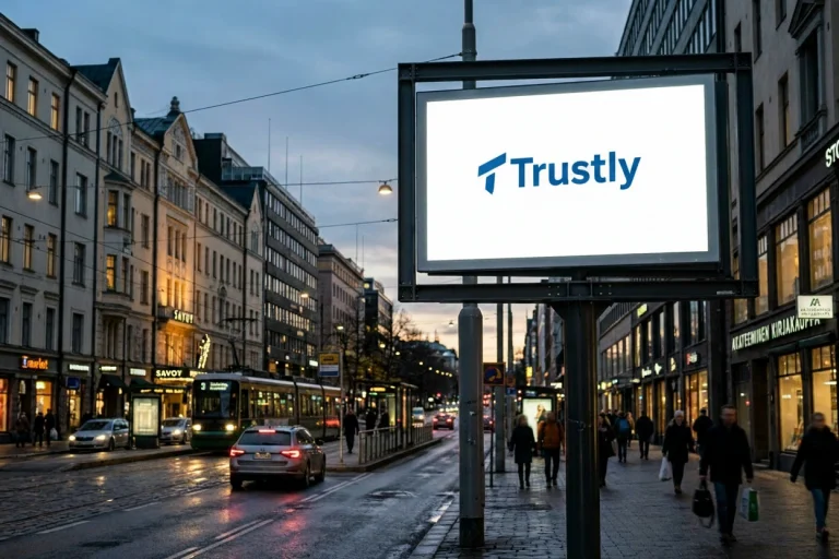 Vedonlyönnin mainonta Suomessa Trustly-sivuilla suomalaiselle pelaajalle